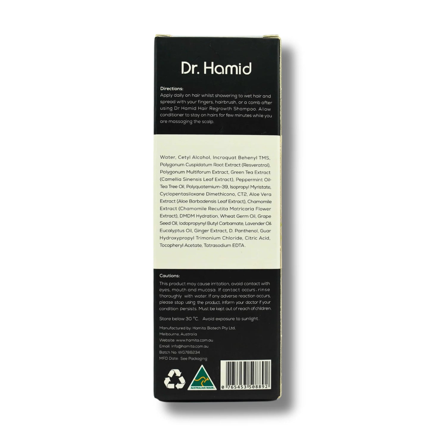 Dr Hamid Conditioner (Hair Care & Growth) 500ml