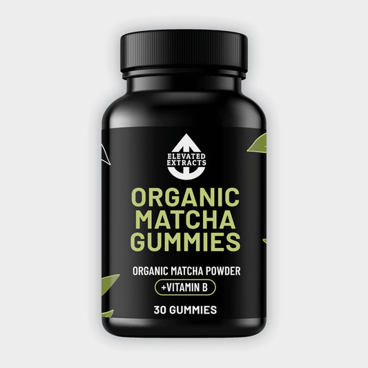 Elevated Extracts Organic Matcha Gummies - 30pc